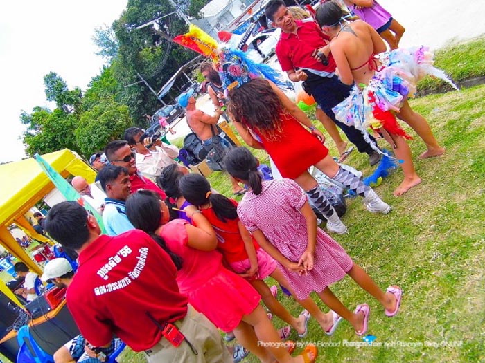 jungle performers at police cup