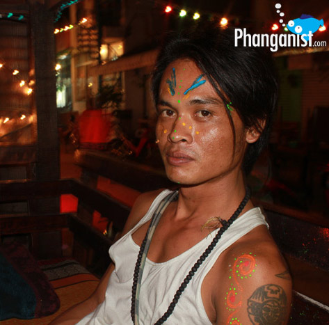 Chanon in Fubar Full Moon Party Koh Phangan July 2012
