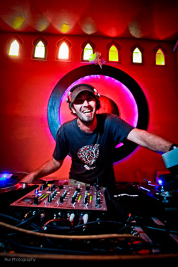 DJ Absolud at the MOOV Koh Tao