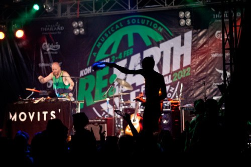 re earth festival party phangan electro tech house